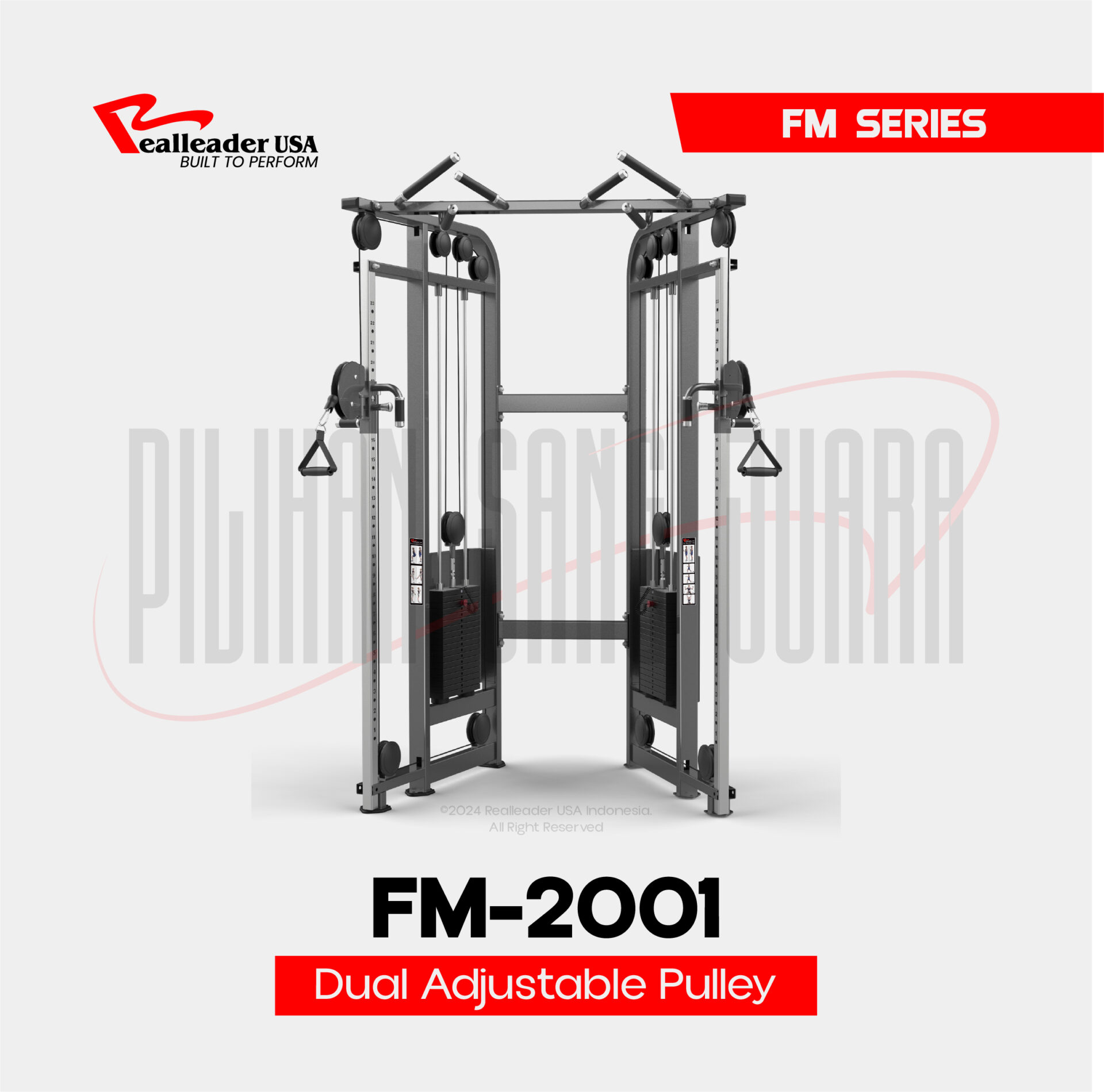 FM-2001 DUAL ADJUSTABLE PULLEY