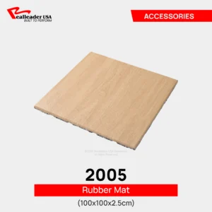 2005 Rubber Mat 100x100x2,5cm